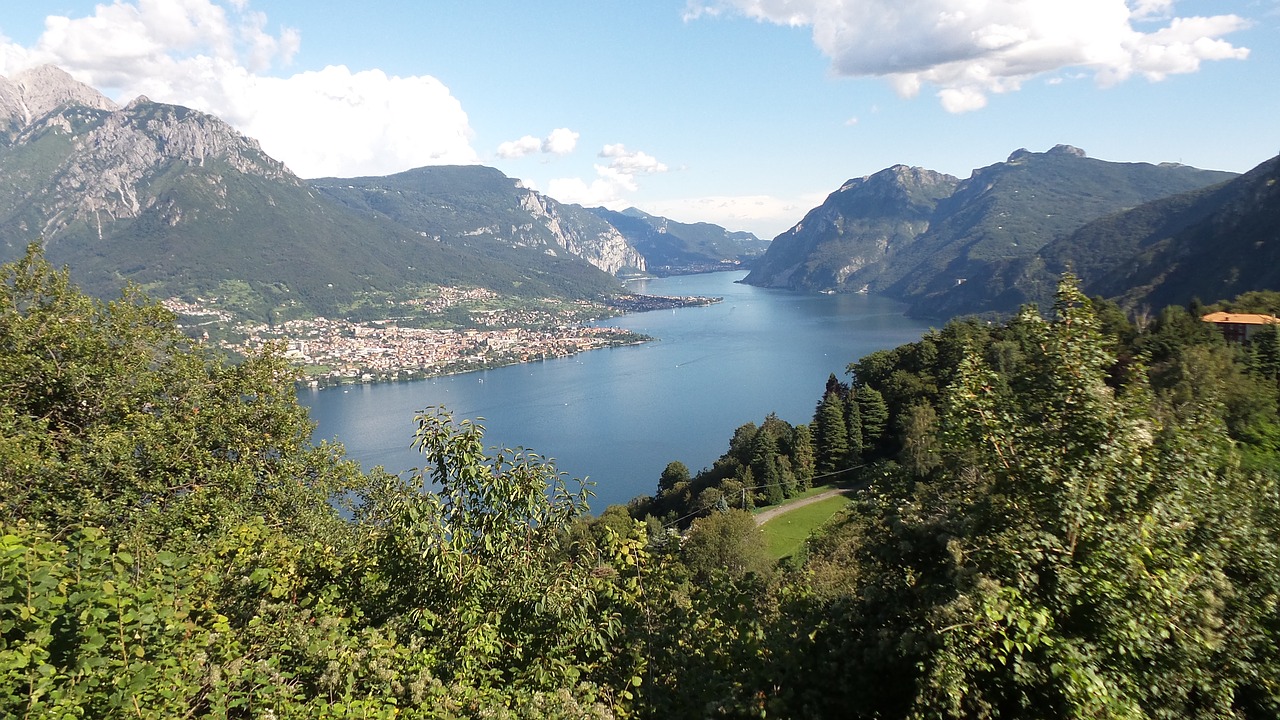 Ežero Como, Italy, Alpių, Nemokamos Nuotraukos,  Nemokama Licenzija