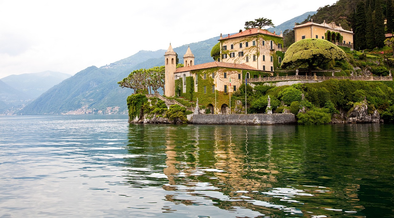 Ežero Cuomo, Italy, Vanduo, Gyvenamasis Namas, Nemokamos Nuotraukos,  Nemokama Licenzija