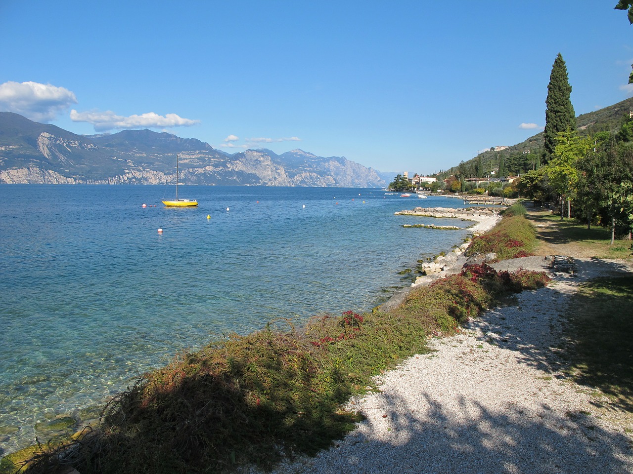 Ežero Garda, Ežeras, Ant Ežero, Italy, Nemokamos Nuotraukos,  Nemokama Licenzija