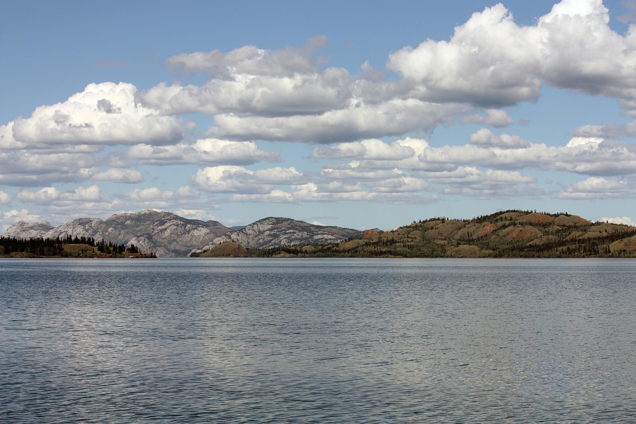 Ežeras Laberge, Jukonas, Baltas Žirgas, Ežeras, Kanada, Nemokamos Nuotraukos,  Nemokama Licenzija