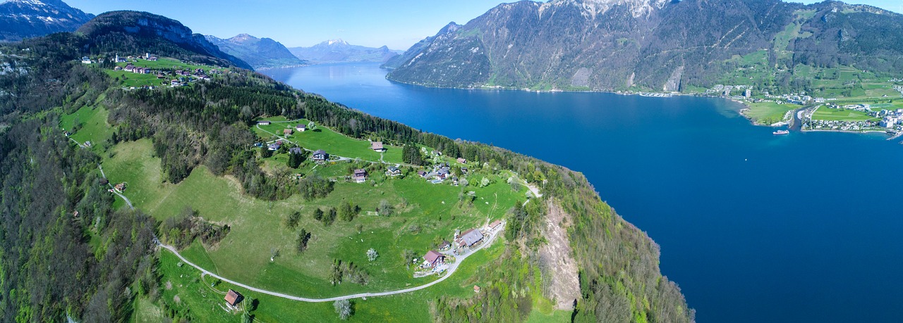 Ežero Lucerne Regionas, Liucernos, Kalnai, Panorama, Nemokamos Nuotraukos,  Nemokama Licenzija