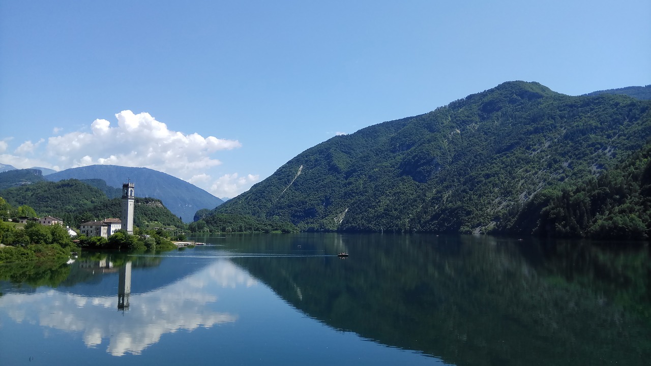 Ežeras Arsiè,  Kraštovaizdis,  Kalnų,  Pobūdį,  Arsiè Ežero, Nemokamos Nuotraukos,  Nemokama Licenzija