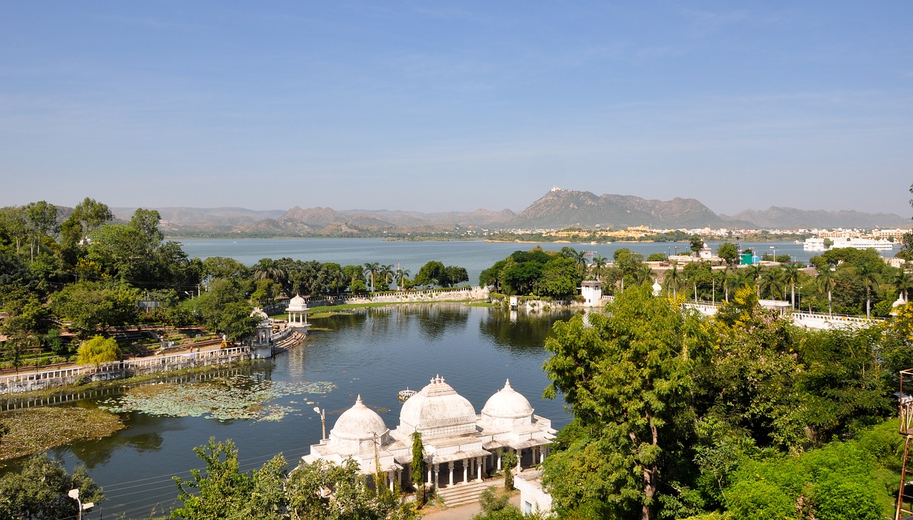 Ežeras Picholas, Ežero Miestas, Udaipur, Rajathanas, Indija, Nemokamos Nuotraukos,  Nemokama Licenzija