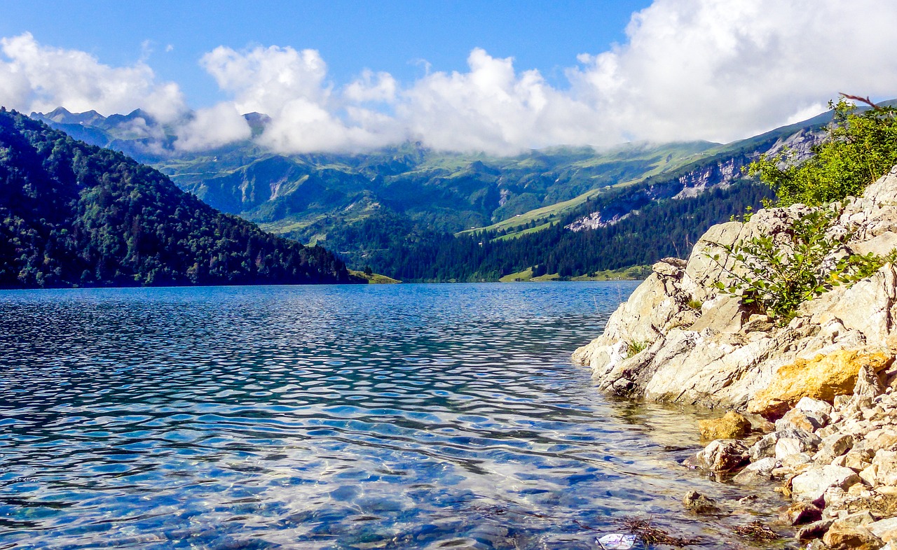 Roseland Ežeras, Roselandas, Alpės, Kalnas, Užtvankos, Ežeras, Kraštovaizdis, Gamta, Hautes Alpes, Alpes Maritimes