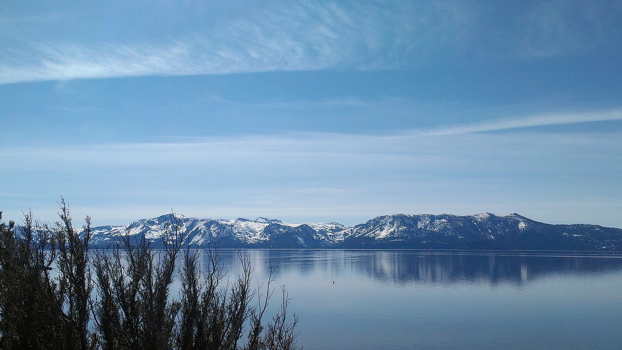 Ežeras Tahoe, Žiema, Ežero Vaizdas, Nemokamos Nuotraukos,  Nemokama Licenzija