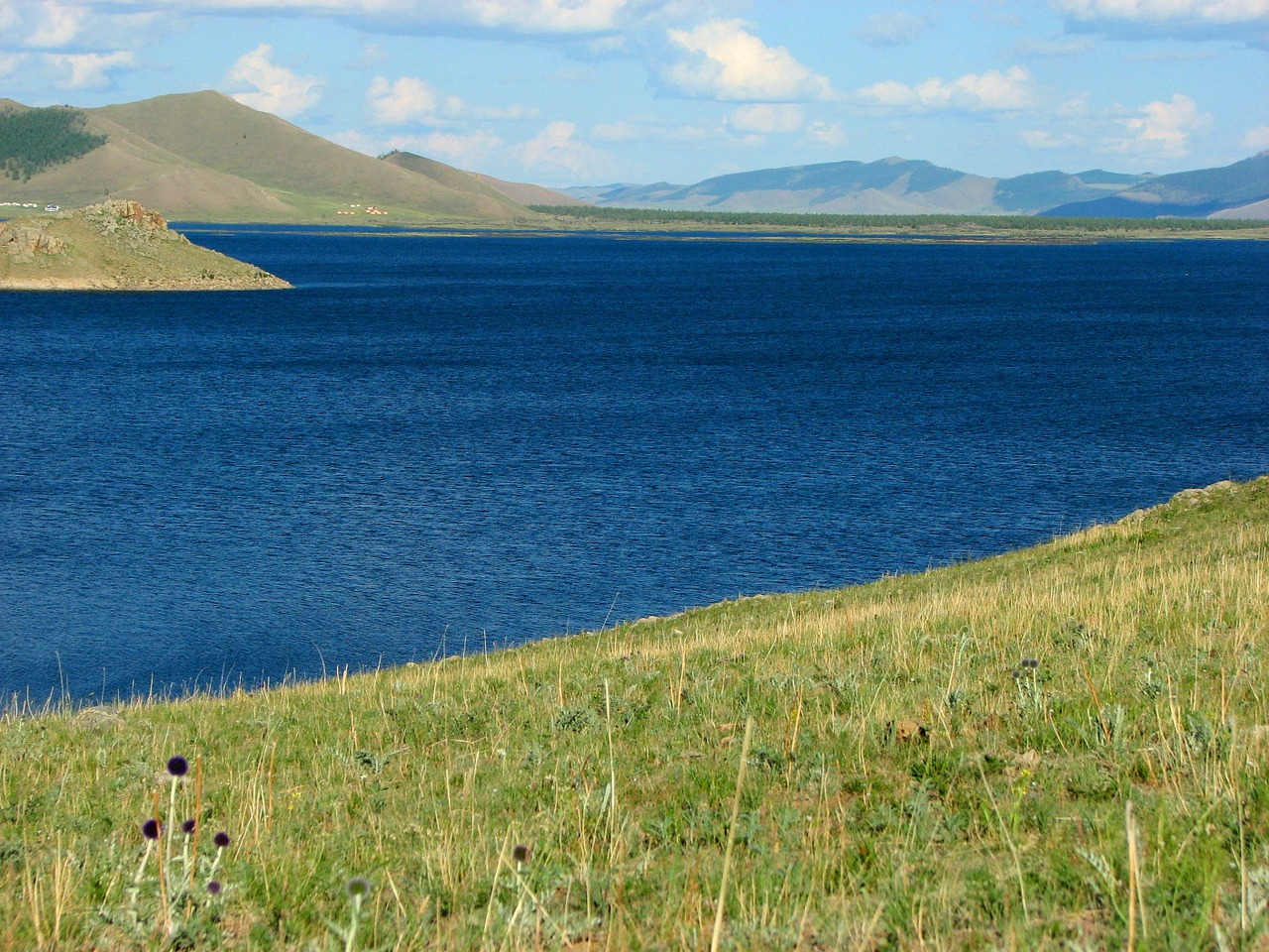 Ežero Terjinas, Kraštovaizdis, Kalnai, Gamta, Tyla, Ramybė, Mėlynas, Mongolija, Nemokamos Nuotraukos,  Nemokama Licenzija