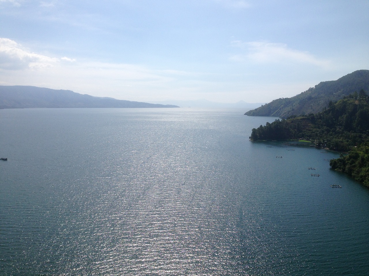 Ežeras Toba, Indonezija, Sarulla, Kraštovaizdis, Gamta, Sala, Kelionė, Atogrąžų, Dangus, Vanduo