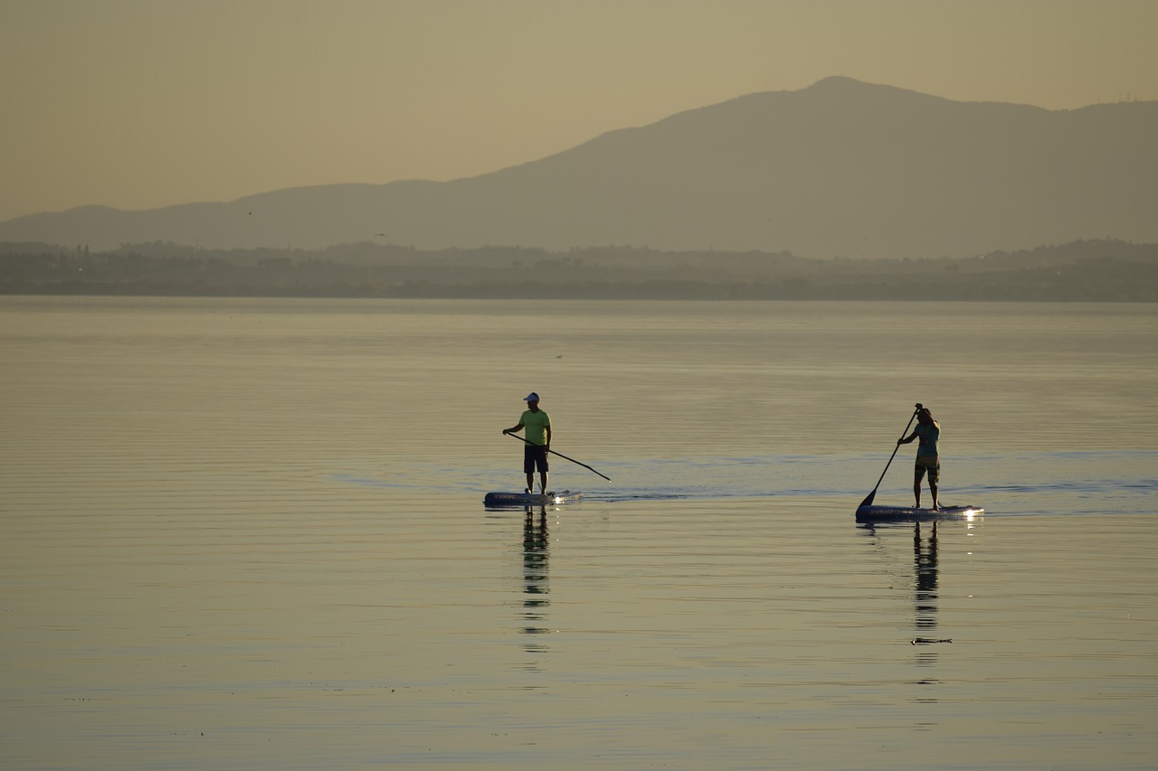 Trasimeno Ežeras, Sup, Banglenčių Sportas, Banglentininkams, Surfer, Vandens Sportas, Atostogos, Sportas, Sportas, Jėgos Aitvarų Sportas