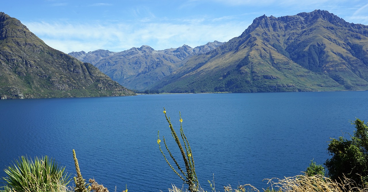 Ežeras Wakatipu, Naujoji Zelandija, Pietų Sala, Ežeras, Kalnai, Kraštovaizdis, Nemokamos Nuotraukos,  Nemokama Licenzija