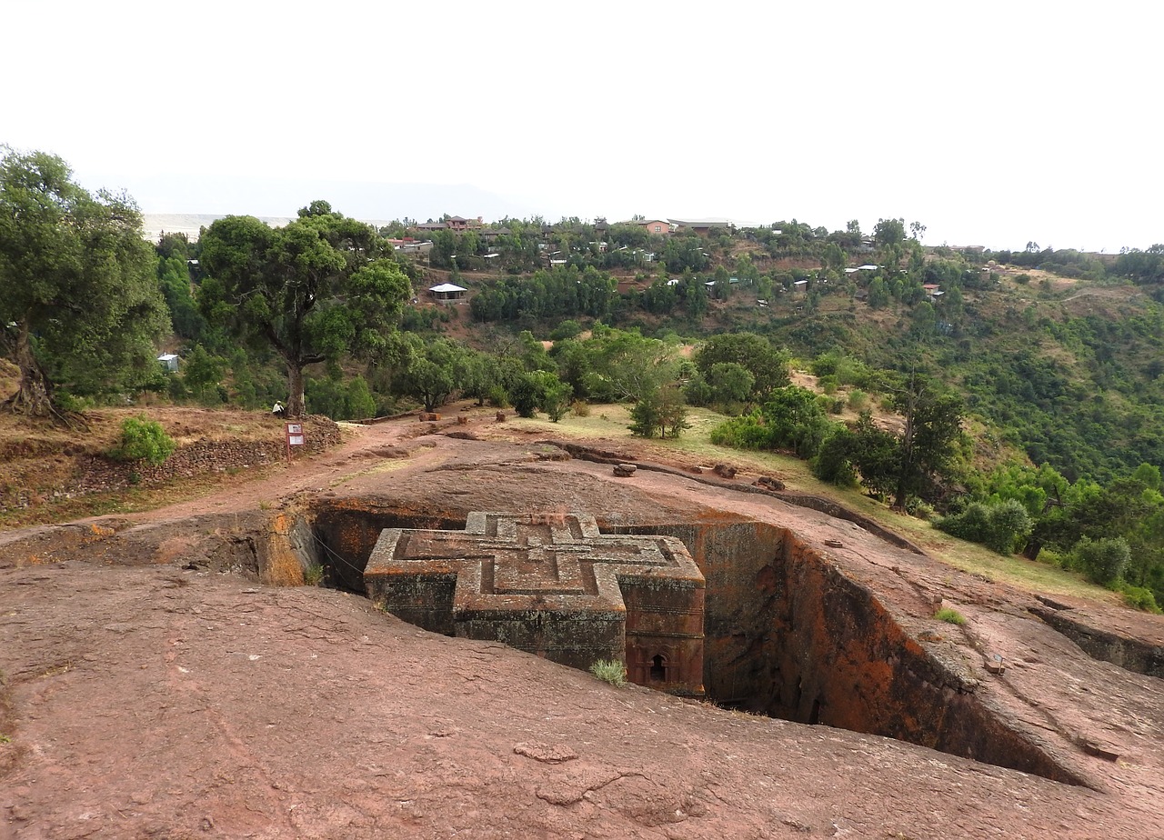 Lalibela, Roko Bažnyčia, Etiopija, Nemokamos Nuotraukos,  Nemokama Licenzija