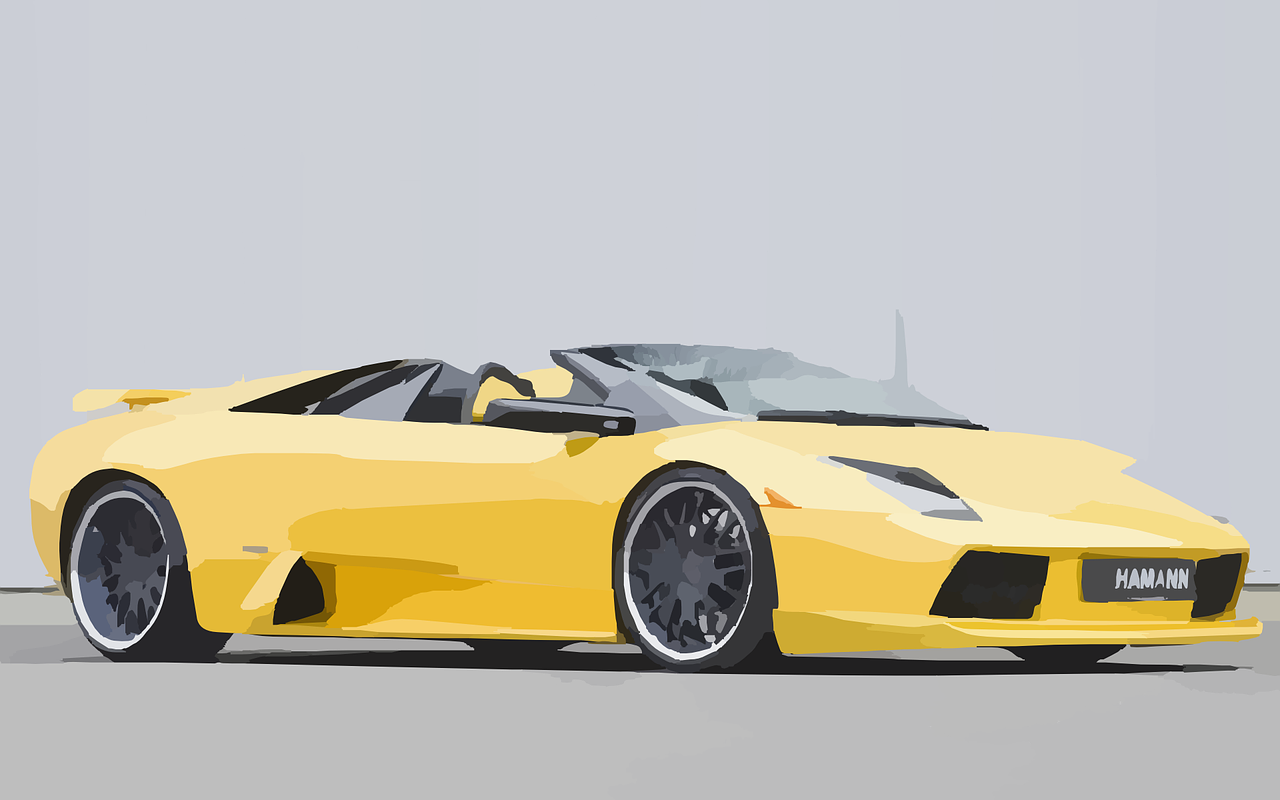 Lamborghini, Lenktyninis Automobilis, Sportiškas, Automobiliai, Greitai, Lenktynės, Greitas, Ferrari, Geltona, Diablo