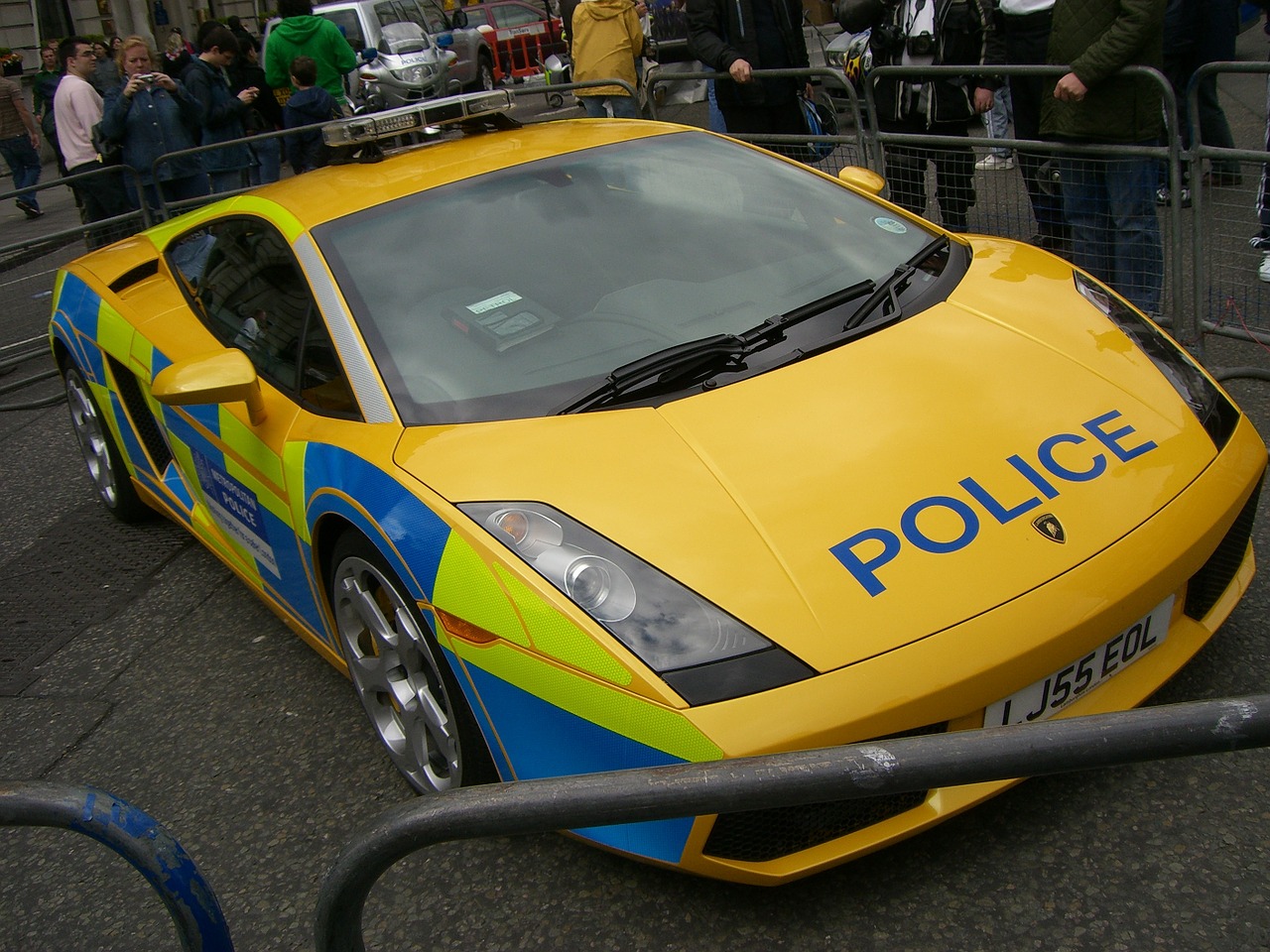 Lamborghini Gallardo, Policija, Transporto Priemonė, Egzotiškas, Automobilis, Londono Policija, Klasikinis, Greitis, Automobilis, Dizainas
