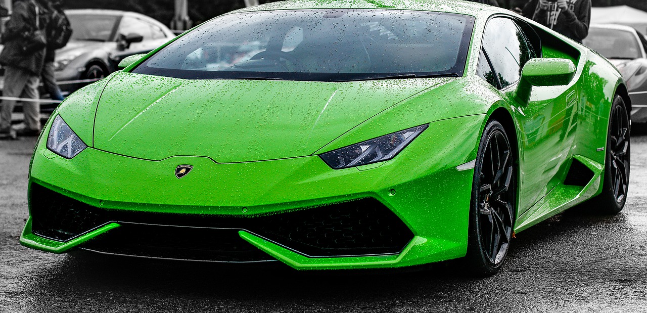 Lamborghini Huracan, Automobilis, Transporto Priemonė, Transporto Sistema, Ratas, Vairuoti, Lamborghini, Transportas, Žalias, Italy