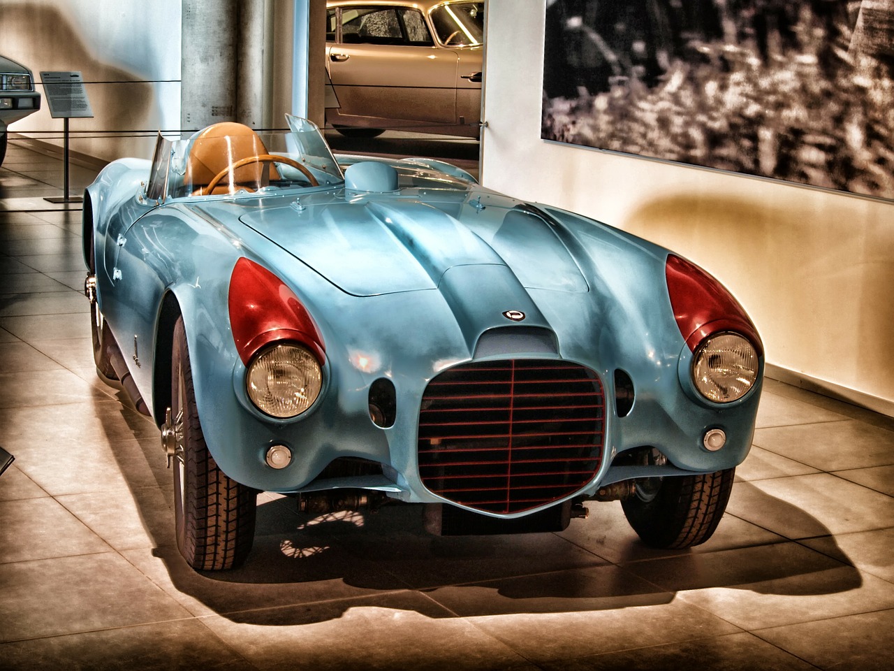 Lancia Spyder, 1953, Automobilis, Automobilis, Hdr, Transporto Priemonė, Motorinė Transporto Priemonė, Mašina, Automobilis, Automatinis