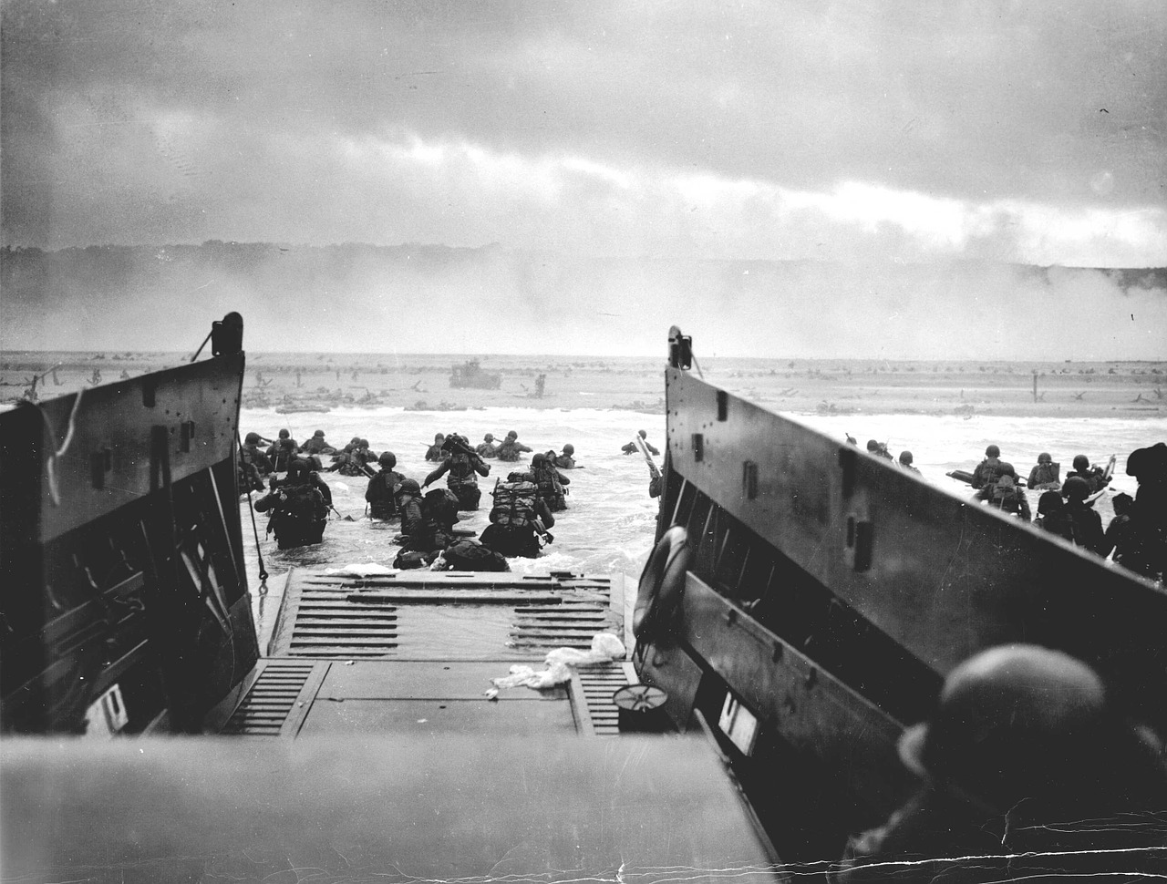 Nusileidimas, Numesti Laivą, Normandija, D Diena, Birželis, 1944, Karas, Pasaulinis Karas, Antrasis Pasaulinis Karas, Mūšis