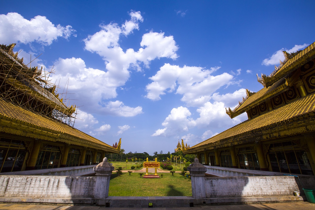Žymus Objektas,  Mianmaras,  Azijoje,  Kelionė,  Golden,  Metai,  Buda,  Budistų,  Kelionės Tikslas,  Siluetas