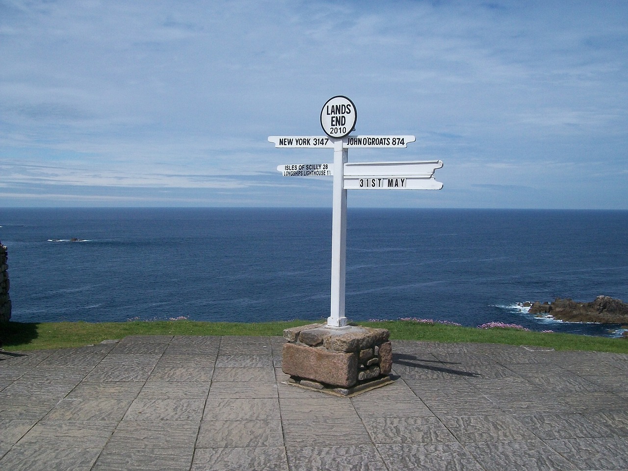 Žemės Pabaiga,  Žymeklis,  Cornwall,  Uk,  Vandenynas,  Kranto,  Атлантический,  Turizmas,  Kelionė,  Žinomas