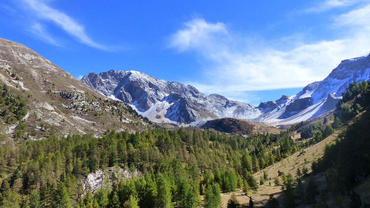 Kraštovaizdis, Gamta, Kalnas, Alpės, Sniegas, Kritimas, Hautes Alpes, Nemokamos Nuotraukos,  Nemokama Licenzija