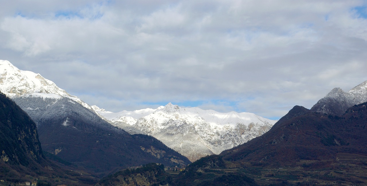 Kraštovaizdis, Kalnai, Žiema, Riva Del Garda, Nemokamos Nuotraukos,  Nemokama Licenzija