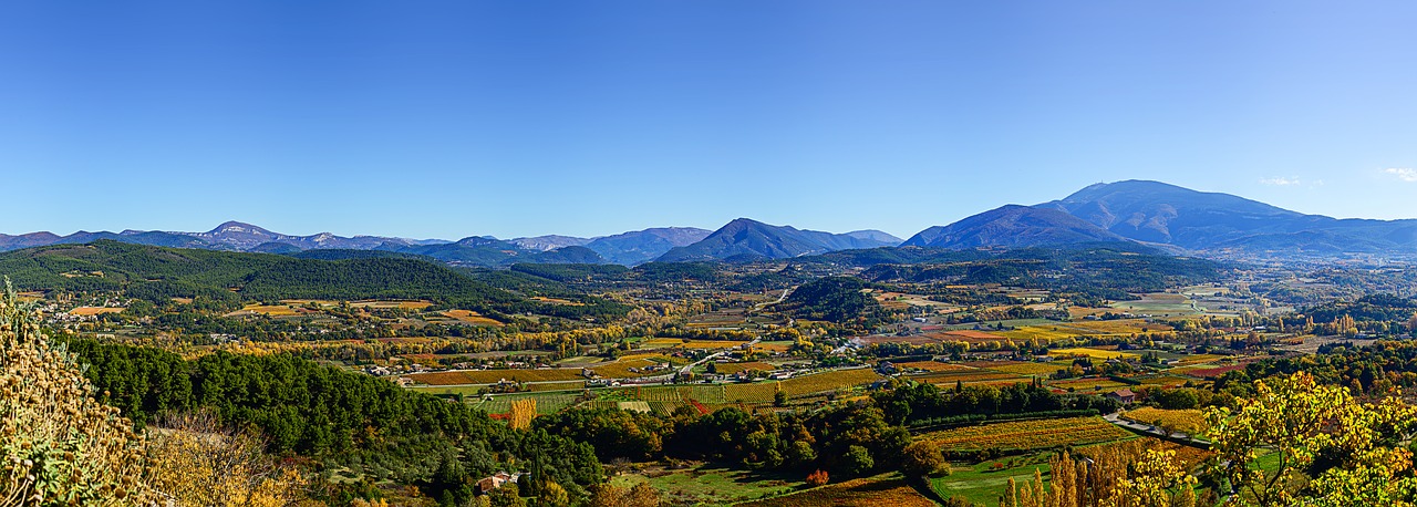 Kraštovaizdis, Kritimas, Kaimas, Kalnai, France, Provence, Panorama, Nemokamos Nuotraukos,  Nemokama Licenzija