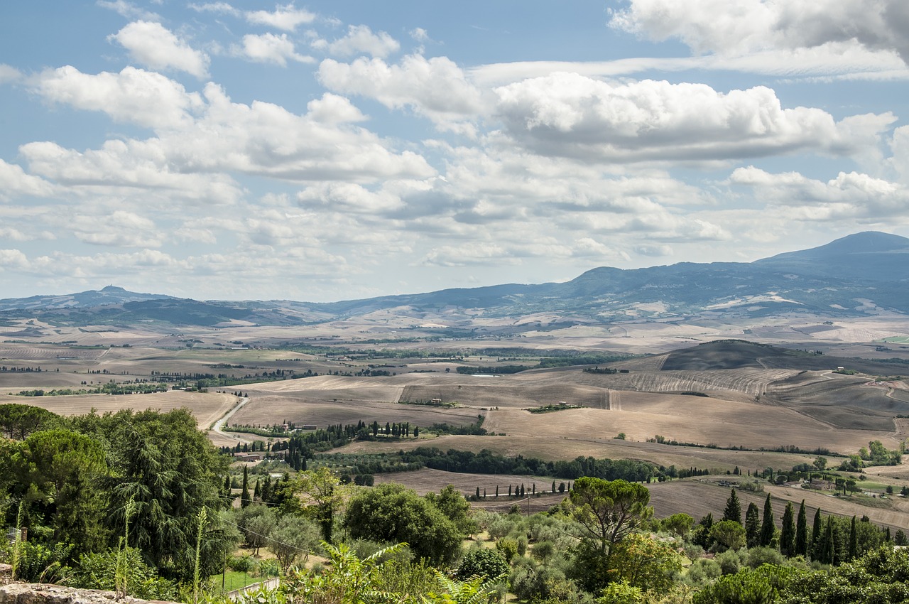 Kraštovaizdis, Italy, Toskana, Gamta, Kalnai, Šventė, Nemokamos Nuotraukos,  Nemokama Licenzija