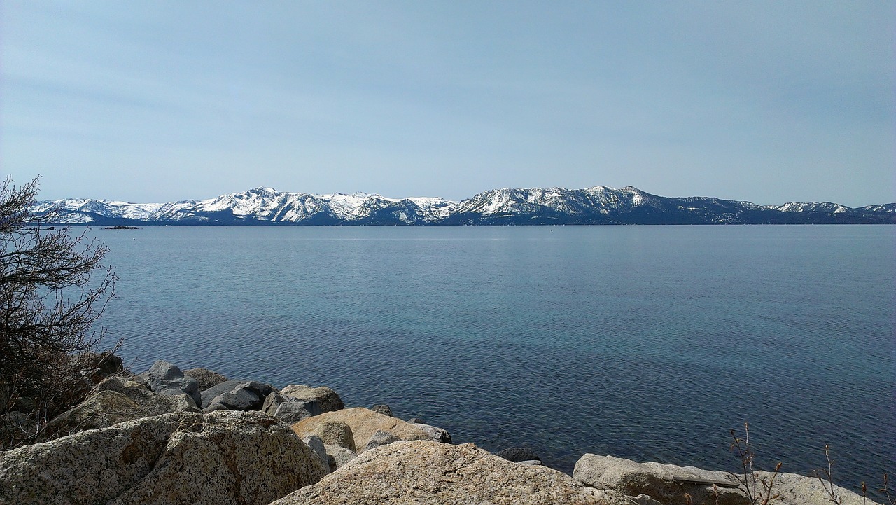 Kraštovaizdis, Ežeras Tahoe, Žiema, Nevada, Nemokamos Nuotraukos,  Nemokama Licenzija