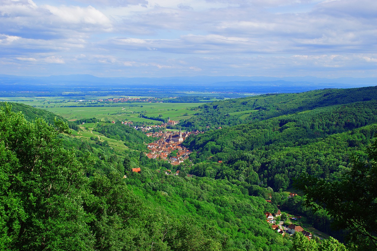 Kraštovaizdis, Alsace, France, Gamta, Laukas, Kaimas, Žemesnysis Reinas, Alsace Lyguma, Nemokamos Nuotraukos,  Nemokama Licenzija