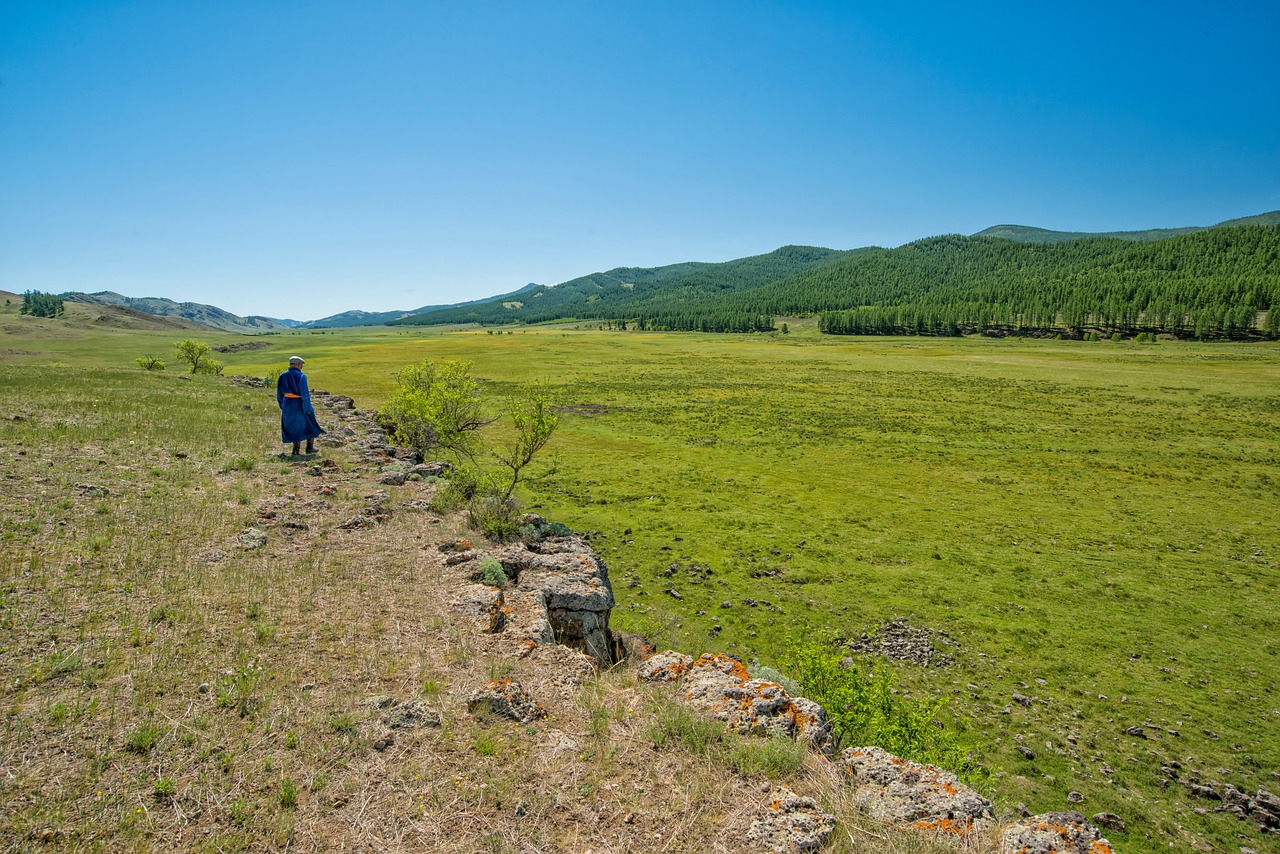 Kraštovaizdis, Bogarto Kaimas, Mongolija, Nemokamos Nuotraukos,  Nemokama Licenzija