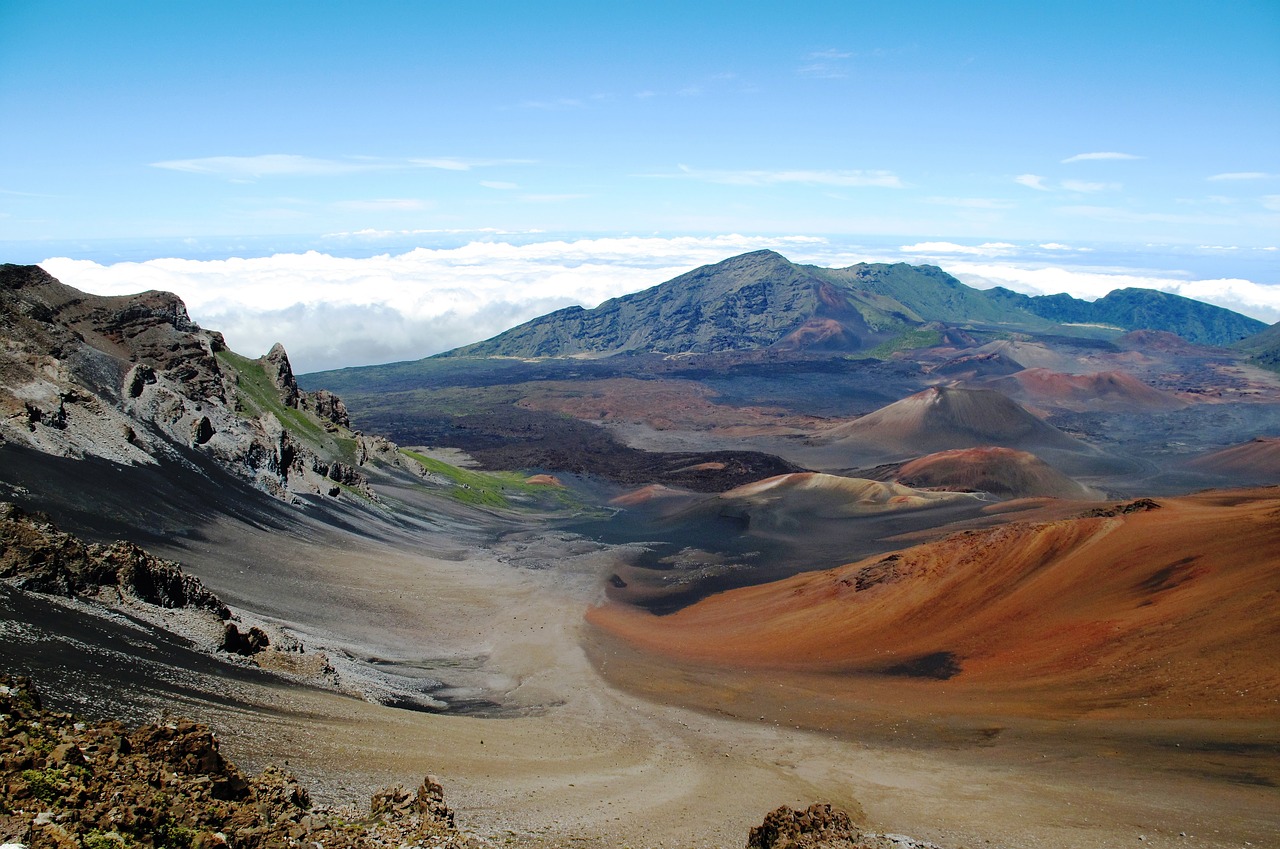 Kraštovaizdis, Hawaii, Haleakala, Nemokamos Nuotraukos,  Nemokama Licenzija