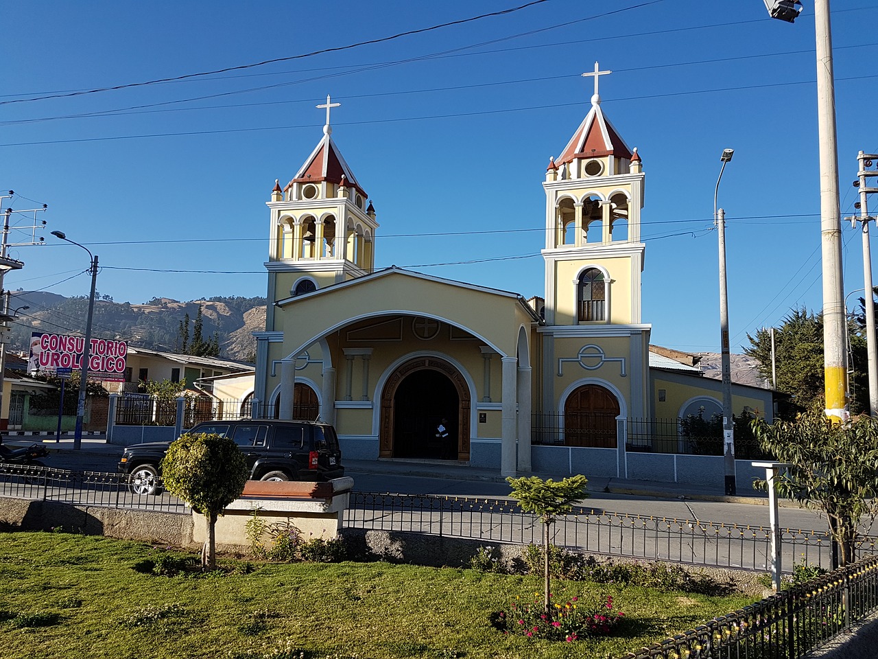 Kraštovaizdis, Bažnyčia, Huaraz, Nemokamos Nuotraukos,  Nemokama Licenzija