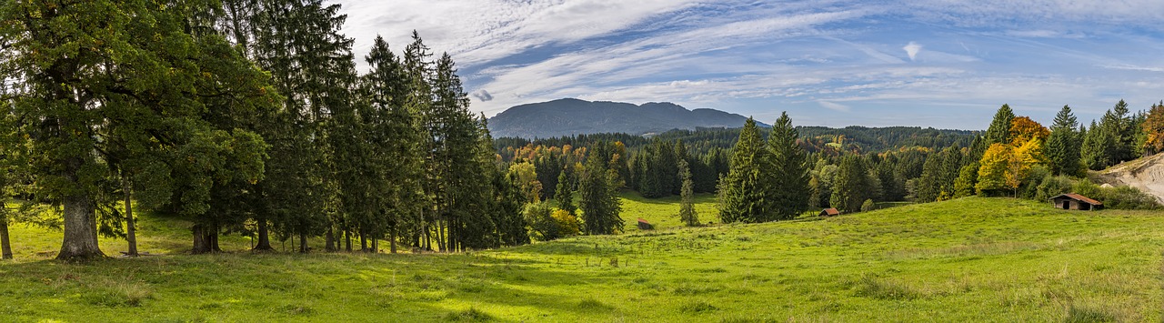 Kraštovaizdis, Alpių, Kalnai, Gamta, Vasara, Panorama, Debesys, Dangus, Alpinizmas, Tolimas Vaizdas