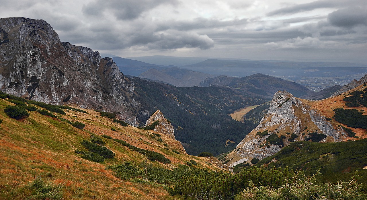 Kraštovaizdis, Kalnai, Tatry, Takas, Vaizdas Iš Viršaus, Lenkija, Kalnų Grožis, Gamta, Kalnas, Turizmas