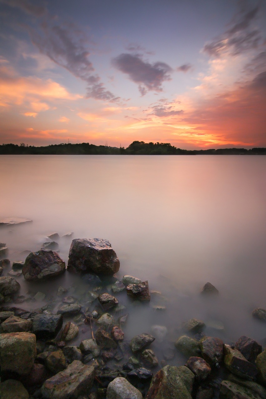 Kraštovaizdis,  Saulėlydžio,  Akmuo,  Ilgas Išlaikymas,  Pobūdį,  Sunrise,  Saulė,  Dangus,  Vasara,  Saulės