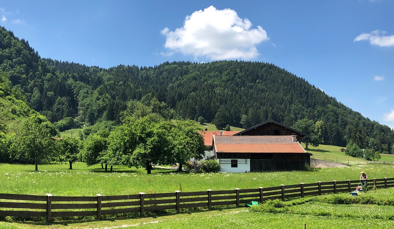 Kraštovaizdis,  Dangus,  Debesys,  Pobūdį,  Nuotaika,  Panorama,  Vasara,  Peržiūrėti,  Žalias,  Vokietija