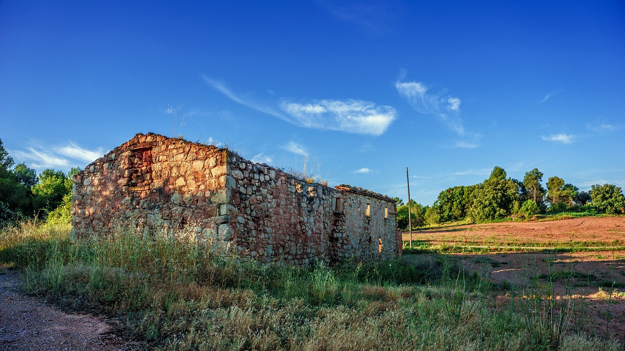 Kraštovaizdis,  Namas,  Griuvėsiai,  Kaimo,  Miškas,  Pobūdį,  Šalis,  Laukas,  Augmenija,  Vaizdingas