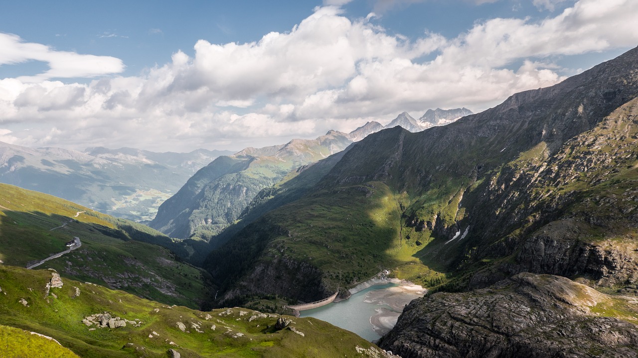 Kraštovaizdis,  Kalnai,  Grossglockner Aukštą Kalnų Keliu,  Austrija, Nemokamos Nuotraukos,  Nemokama Licenzija