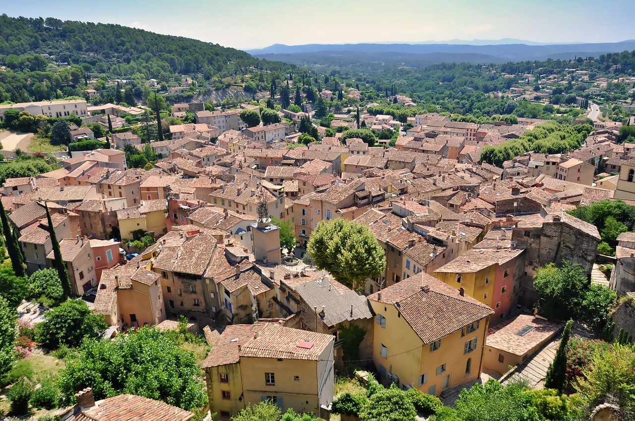 Kraštovaizdis,  Kaimas,  Viduramžių Kaimas,  Provence Fransas,  Panorama, Nemokamos Nuotraukos,  Nemokama Licenzija