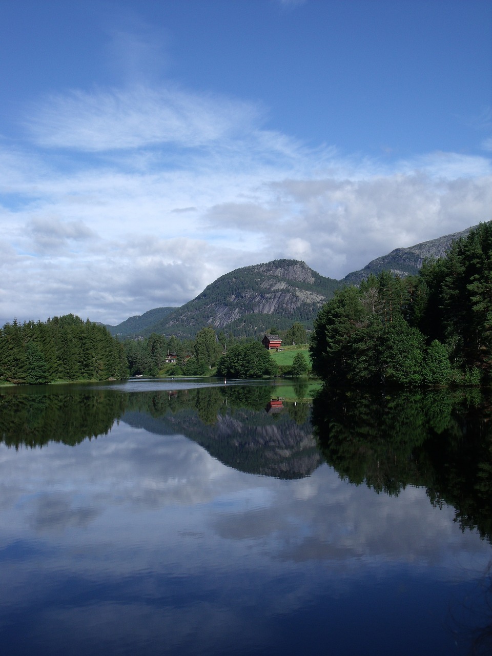 Kraštovaizdis, Norvegija, Ežeras, Atspindys, Dangaus Vanduo, Nemokamos Nuotraukos,  Nemokama Licenzija