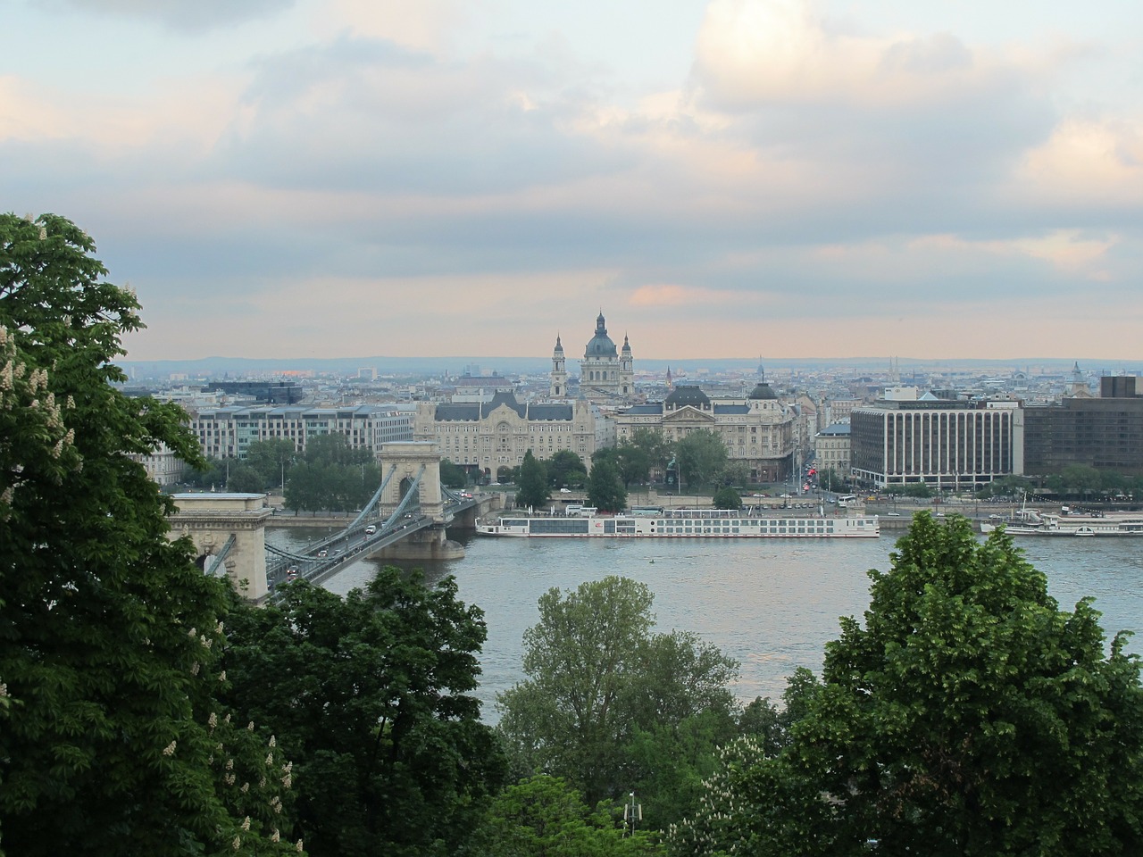 Kraštovaizdis, Budapest, Saulėlydis, Gamta, Parlamentas, Architektūra, Panorama, Miestas, Miesto Panorama, Bokštas