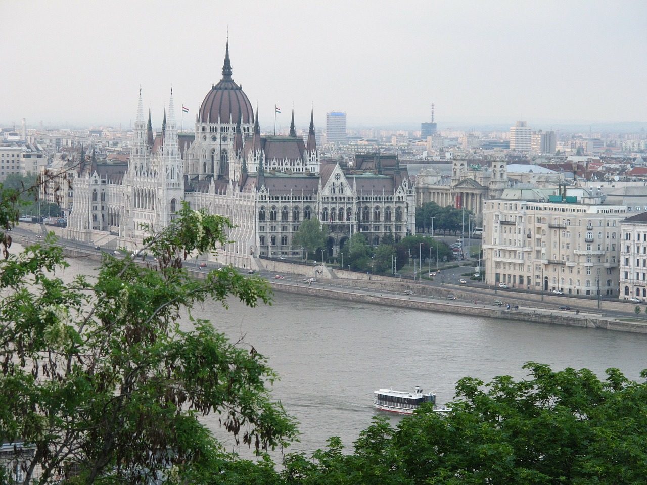 Kraštovaizdis, Budapest, Gamta, Saulėlydis, Parlamentas, Architektūra, Panorama, Miestas, Miesto Panorama, Bokštas
