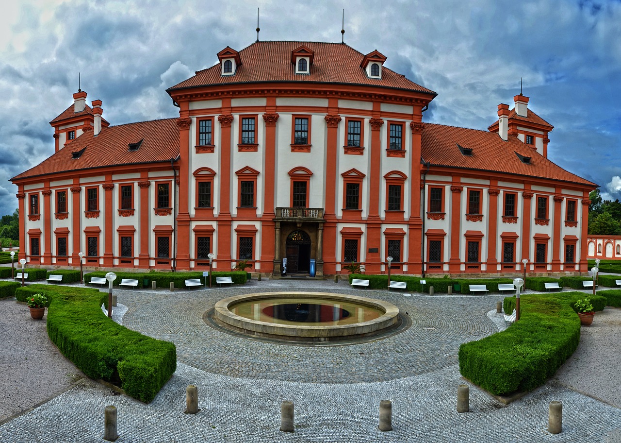 Kraštovaizdis, Panorama, Pilis, Prague, Spalvota Fotografija, Čekijos Respublika, Nemokamos Nuotraukos,  Nemokama Licenzija