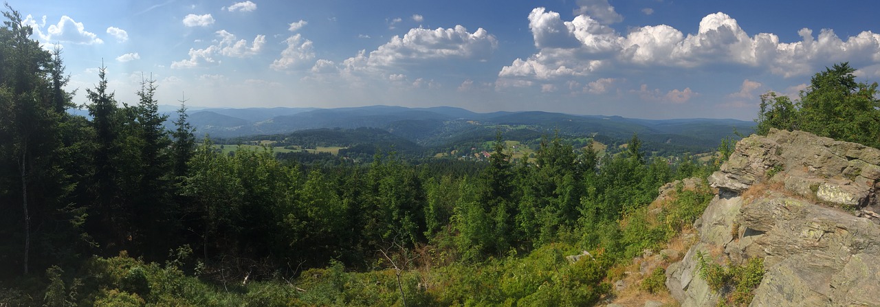 Kraštovaizdis,  Panorama,  Gamta,  Čekijos Respublika,  Debesys,  Vaizdas,  Miškas, Nemokamos Nuotraukos,  Nemokama Licenzija