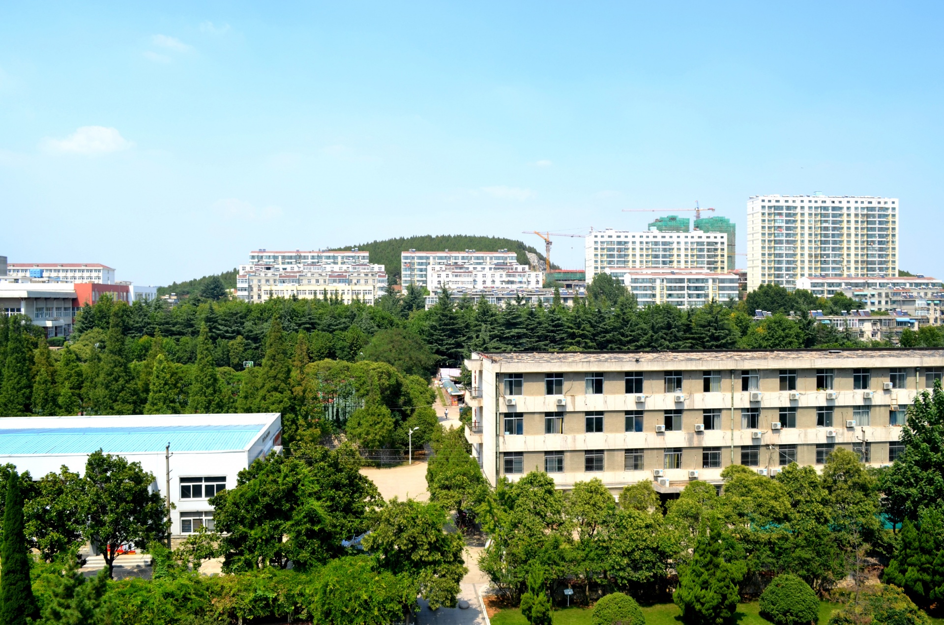 Kraštovaizdis,  Vaizdas,  Jiangsu & Nbsp,  Jianzhu & Nbsp,  Institutas,  Kinija,  Campus,  Kolegija,  Peizažo Vaizdas, Nemokamos Nuotraukos
