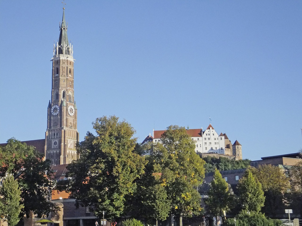 Aliejus, Martyno Bažnyčia, Trausnitz Pilis, Pilis, Bažnyčia, Senoji Pilis, Pastatas, Vėlai Gotika, Katalikų, Viduramžiai