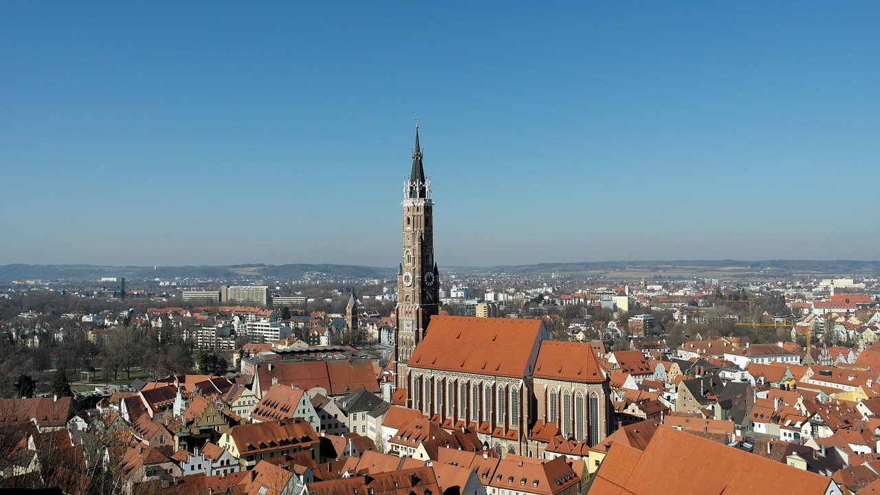 Aliejus, Miestas, Bavarija, Istoriškai, Trausnitz Pilis, Lankytinos Vietos, Viduramžiai, Pilis, Vokietija, Rytų Bavarija