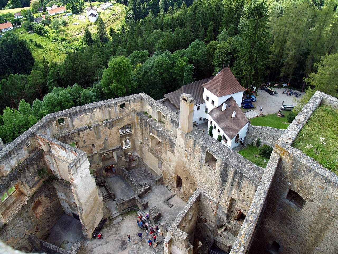 Landštejn, Pilis, Fortifications, Romaneško Stiliaus, Čekijos Respublika, Paminklas, Nemokamos Nuotraukos,  Nemokama Licenzija