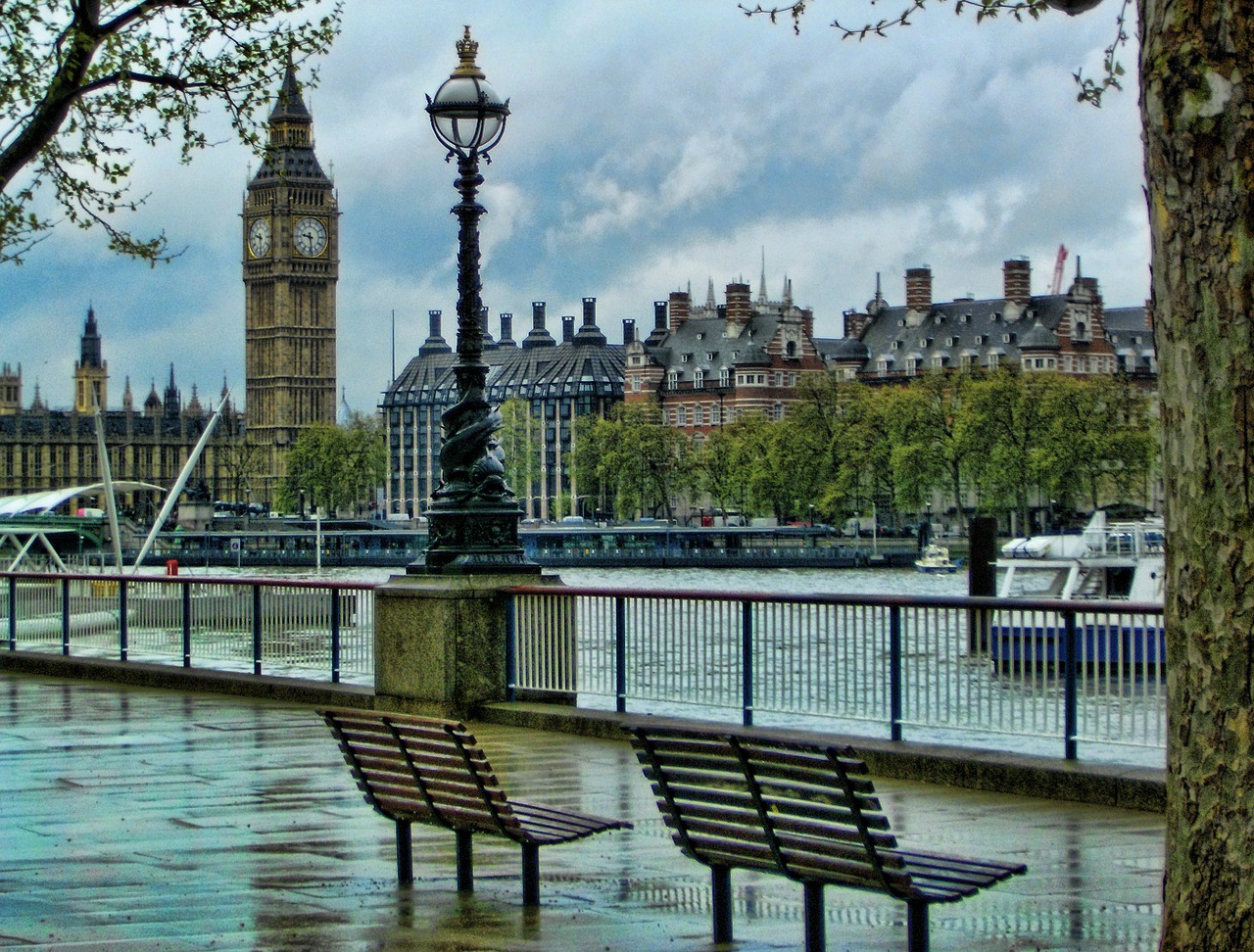 Žibintas, Londonas, Upė, Didžioji Britanija, Architektūra, Miesto, Dangus, Pastatai, Thames, Anglija