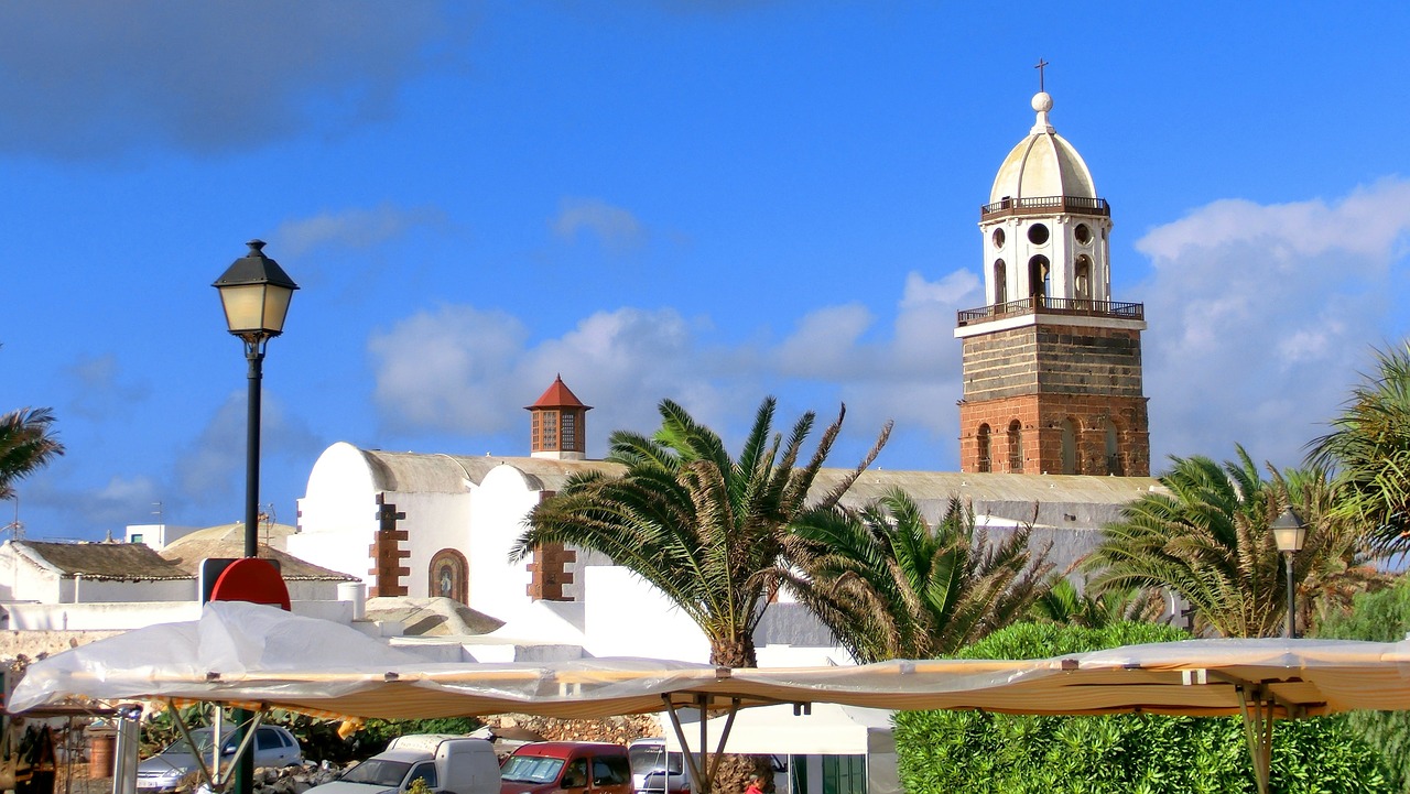 Lanzarote, Costa Tequise, Bažnyčia, Nemokamos Nuotraukos,  Nemokama Licenzija