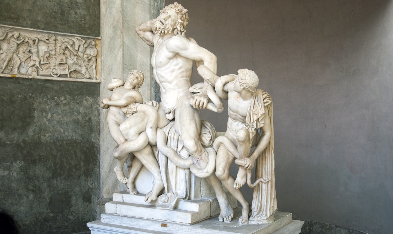 Laocoon, Statula, Graikų Kalba, Vatikanas, Roma, Marmuras, Sielvartas, Nemokamos Nuotraukos,  Nemokama Licenzija