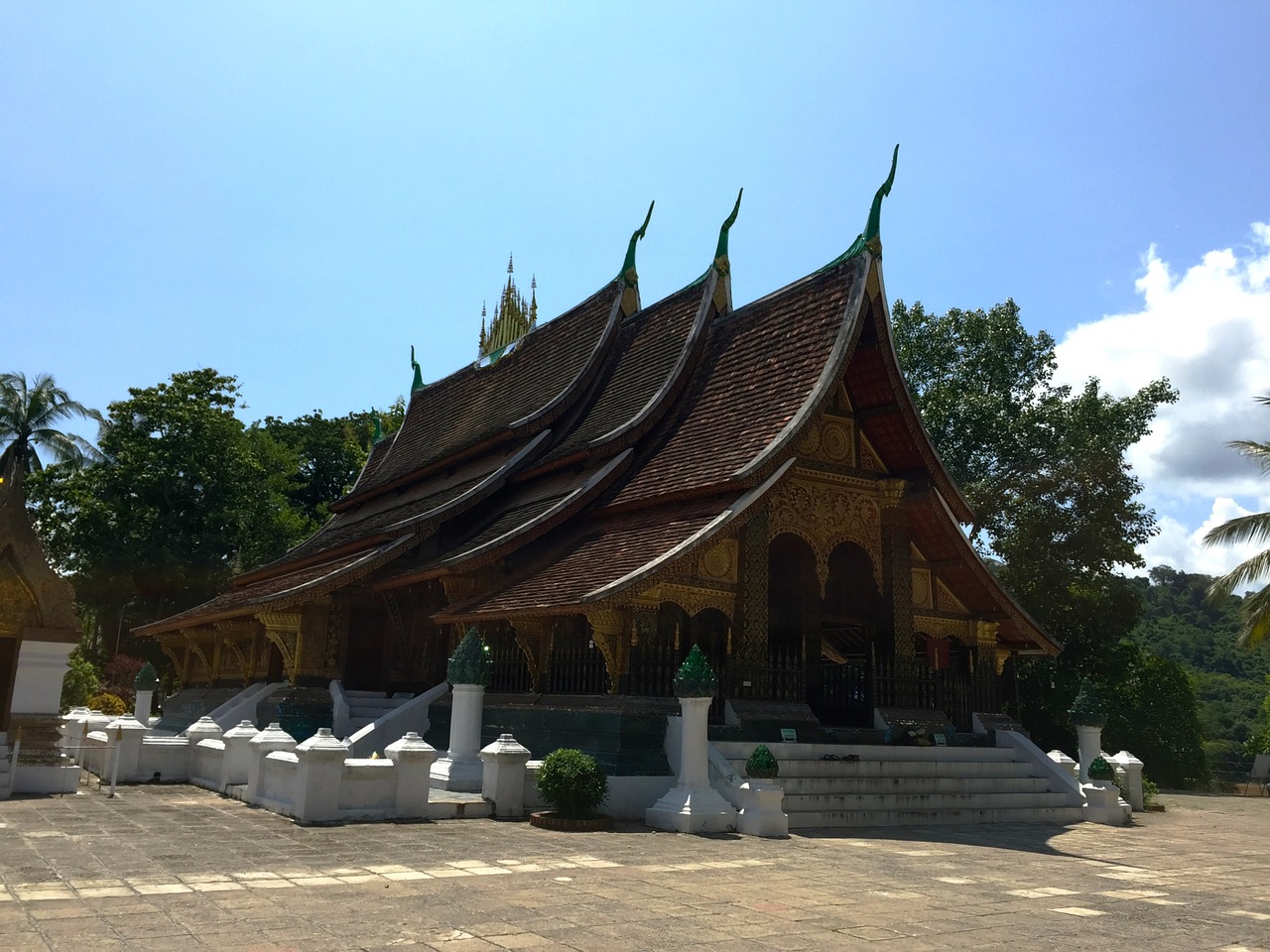 Laosas, Luangprabang, Asija, Šventykla, Budizmas, Nemokamos Nuotraukos,  Nemokama Licenzija